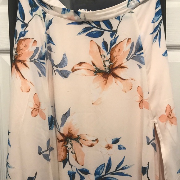 Two Piece Maxi Dress - Peach - Picture 6 of 7